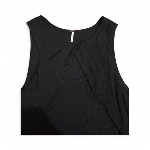 Free People Black Tank Top - Picture 2 of 5